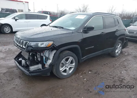2024 Jeep Compass Latitude 4X4 from USA, damaged, VIN 3C4NJDBNXRT591490